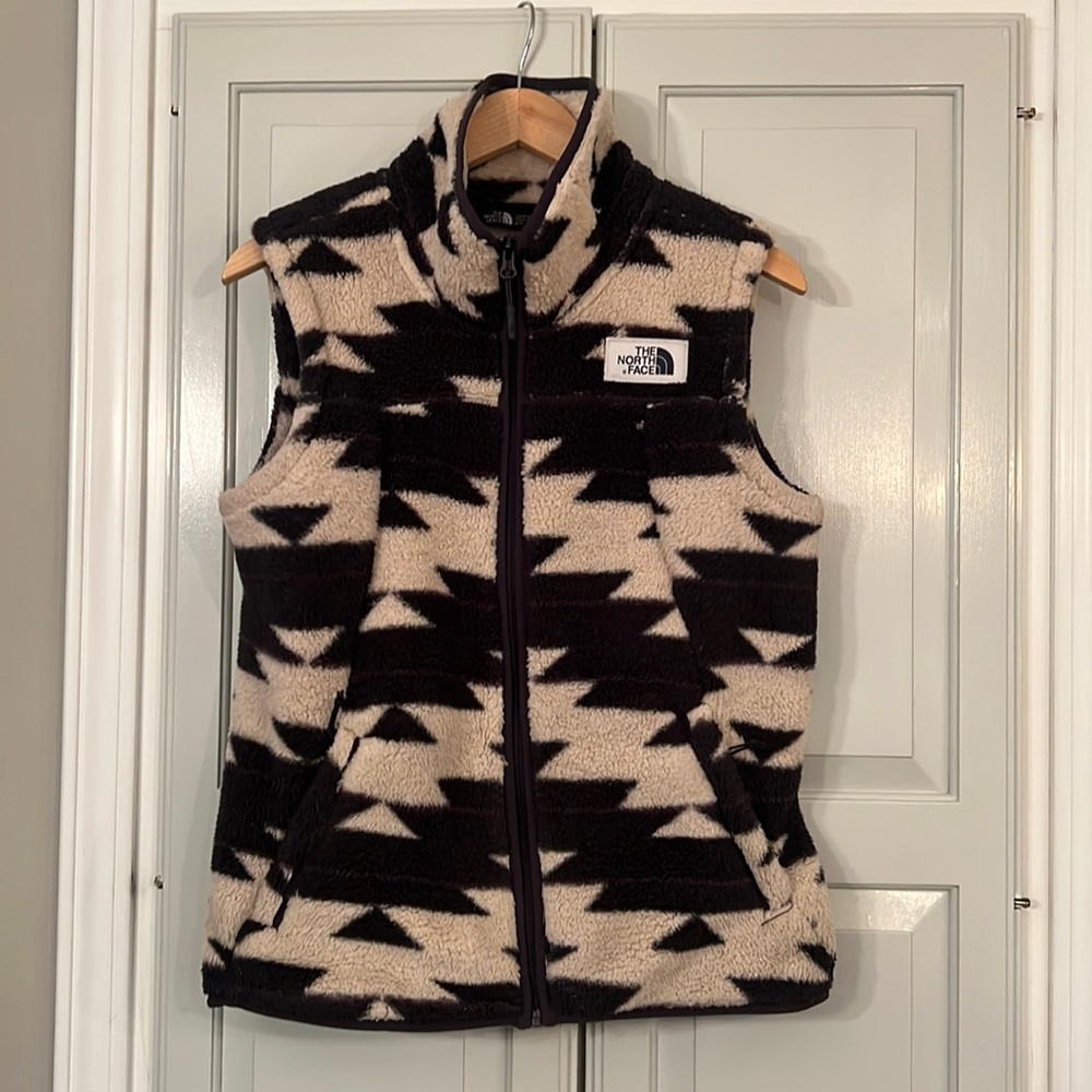 The North Face Ladies Fleece Vest Sz Medium
